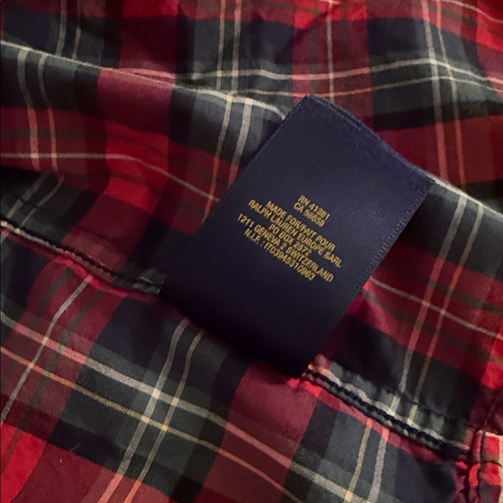 Polo by Ralph Lauren  Classic Plaid Shirt - Picture 4 of 4